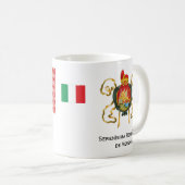 Venedig-Republik-historische Kaffee-Tasse Kaffeetasse (VorderseiteRechts)