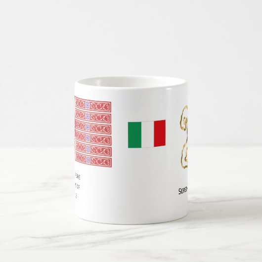 Venedig-Republik-historische Kaffee-Tasse Kaffeetasse (Mittel)