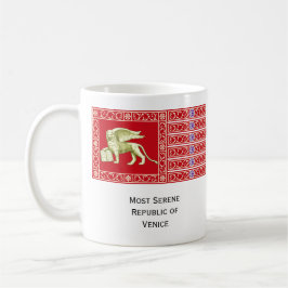 Venedig-Republik-historische Kaffee-Tasse Kaffeetasse