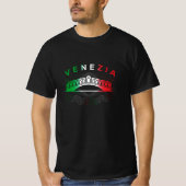 Venedig Rialto Vold Lines Mens Value T-Shirt (Vorderseite)