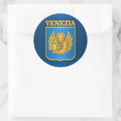 Venedig Runder Aufkleber (Tasche)