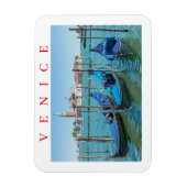 Venedig San Giorgio Aussicht Kühlschrankmagnet Magnet (Vertikal)