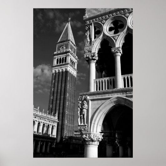 Venedig San Marco Tower & Doge Palace Poster (Vorne)