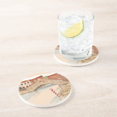 Venedig Sandstein Untersetzer (Seite)