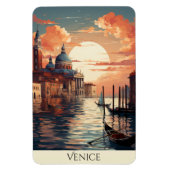 Venedig | Schöne Kanalbauarbeiten Magnet (Vertikal)