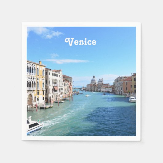 Venedig Serviette (Vorderseite)