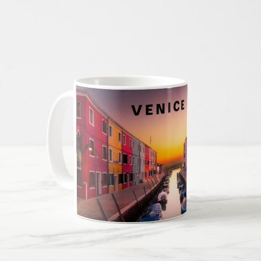Venedig Sommer Kaffeetasse (Vorderseite Links)