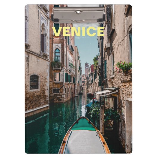 Venedig Sommer Klemmbrett (Vorderseite)