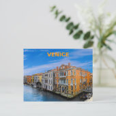 Venedig Sommer Postkarte (Stehend Vorderseite)