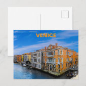 Venedig Sommer Postkarte (Vorne/Hinten)