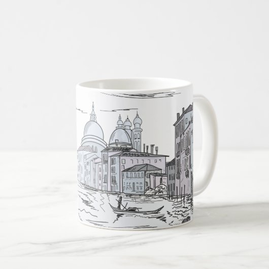 Venedig. Stadt am Wasser Kaffeetasse (VorderseiteRechts)