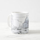 Venedig. Stadt am Wasser Kaffeetasse (Vorderseite Links)