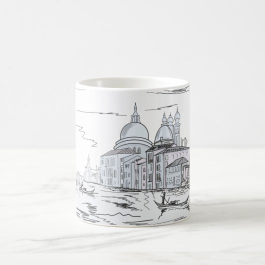 Venedig. Stadt am Wasser Kaffeetasse (Mittel)