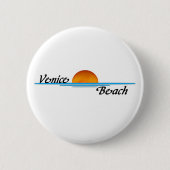 Venedig-Strand Button (Vorderseite)