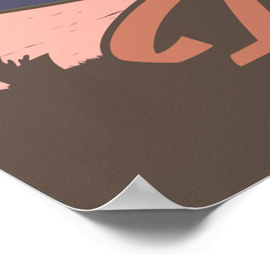 VENEDIG STRAND FLORIDA - SURFMÄDCHEN. POSTER (Ecke)