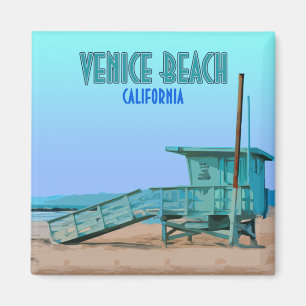 Venedig-Strand Kalifornien Vintag Magnet
