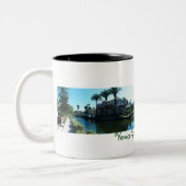 Venedig-Strand-Tasse Zweifarbige Tasse (Links)