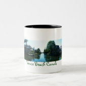 Venedig-Strand-Tasse Zweifarbige Tasse (Mittel)