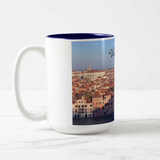 Venedig-Tasse Zweifarbige Tasse (Links)