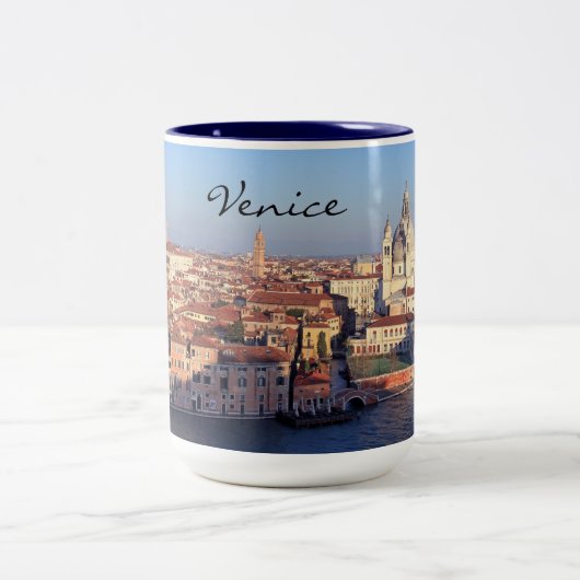 Venedig-Tasse Zweifarbige Tasse (Mittel)