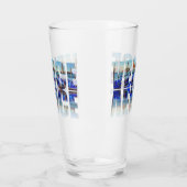 Venedig-Text mit Reflektion Glas (Links)