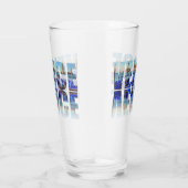 Venedig-Text mit Reflektion Glas (Rechts)