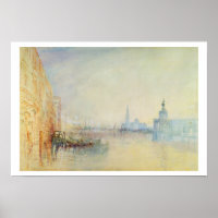 Venedig, The Mouth of the Grand Canal, c.1840 (w/c