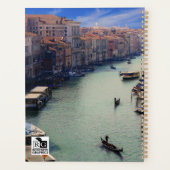 Venedig-Themen-Planer ohne Datum Planer (Rückseite)