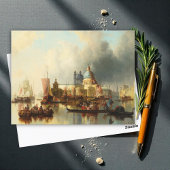 Venedig - Trubel Postkarte