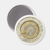 Venedig-Uhr Magnet (Vorderseite/Rückseite)