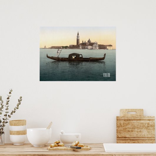 Venedig um 1900 poster (Küche)