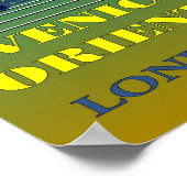 Venedig und das Reiseplakat Orient Express Poster (Ecke)