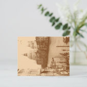 Venedig und Grand Canal in Taupe Postkarte (Stehend Vorderseite)