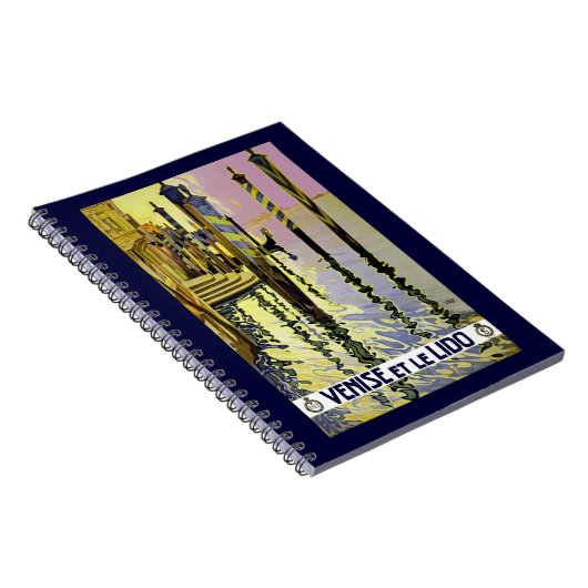 Venedig und Lido Notizblock (Rechte Seite)