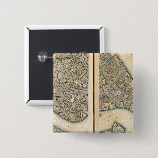 Venedig Venedig Button (Vorne & Hinten)