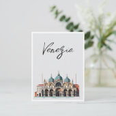 Venedig Venedig Italien Postkarte (Stehend Vorderseite)
