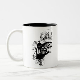 Venedig, Venedig, italy Urlaubsgeschenke, Urlaub, Zweifarbige Tasse