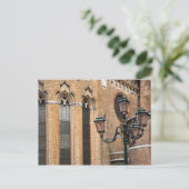 Venedig, Venetien, Italien - Eine Lampe ist stehen Postkarte (Stehend Vorderseite)