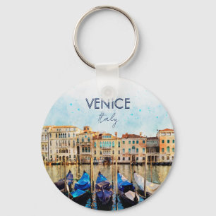 VENEDIG VENEZIA watercolor - Italien Reisen Souven Schlüsselanhänger