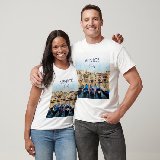 VENEDIG VENEZIA watercolor - Italien Reisen Souven T-Shirt (Unisex)