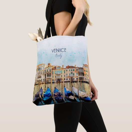 VENEDIG VENEZIA watercolor - Italien Reisen Souven Tasche (Von Nahem)