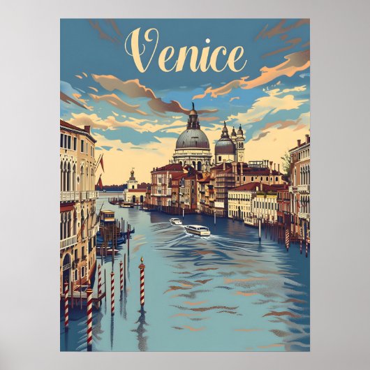 Venedig Vintag Poster (Vorne)