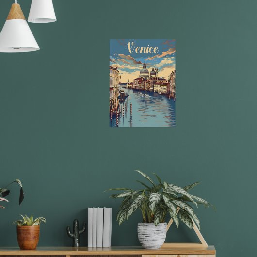 Venedig Vintage Poster (Wohnzimmer 1)