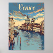 Venedig Vintage Poster (Vorne)