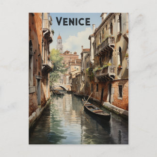 Venedig Vintage Postkarte
