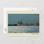 Venedig, Vintager Stil Postkarte (Vorne/Hinten)