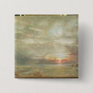 Venedig vom hebräischen Friedhof Button