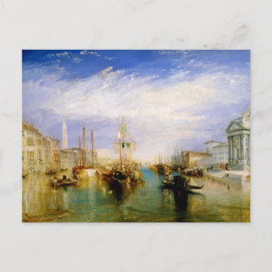 Venedig, von der Vorhalle der Madonna della Salute Postkarte