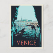 Venedig von Piazza San Marco Abbildung Italien Po Postkarte (Vorderseite)
