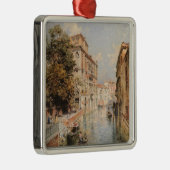 Venedig von Unterberger Silbernes Ornament (Rechts)